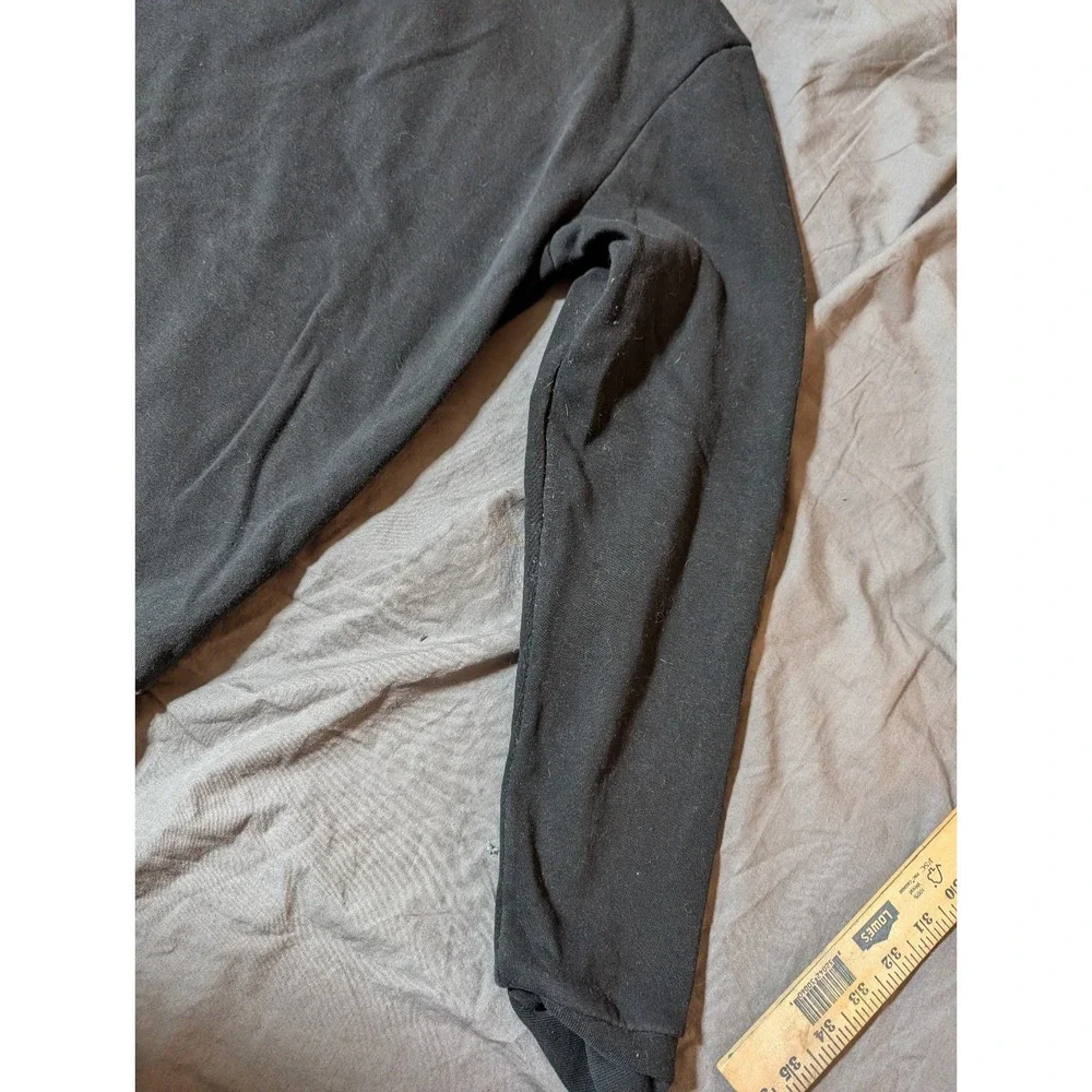 Reebok‎ Boys Hoodie 2XL Youth 18 Long Sleeve Casual Black Polyester Pullover